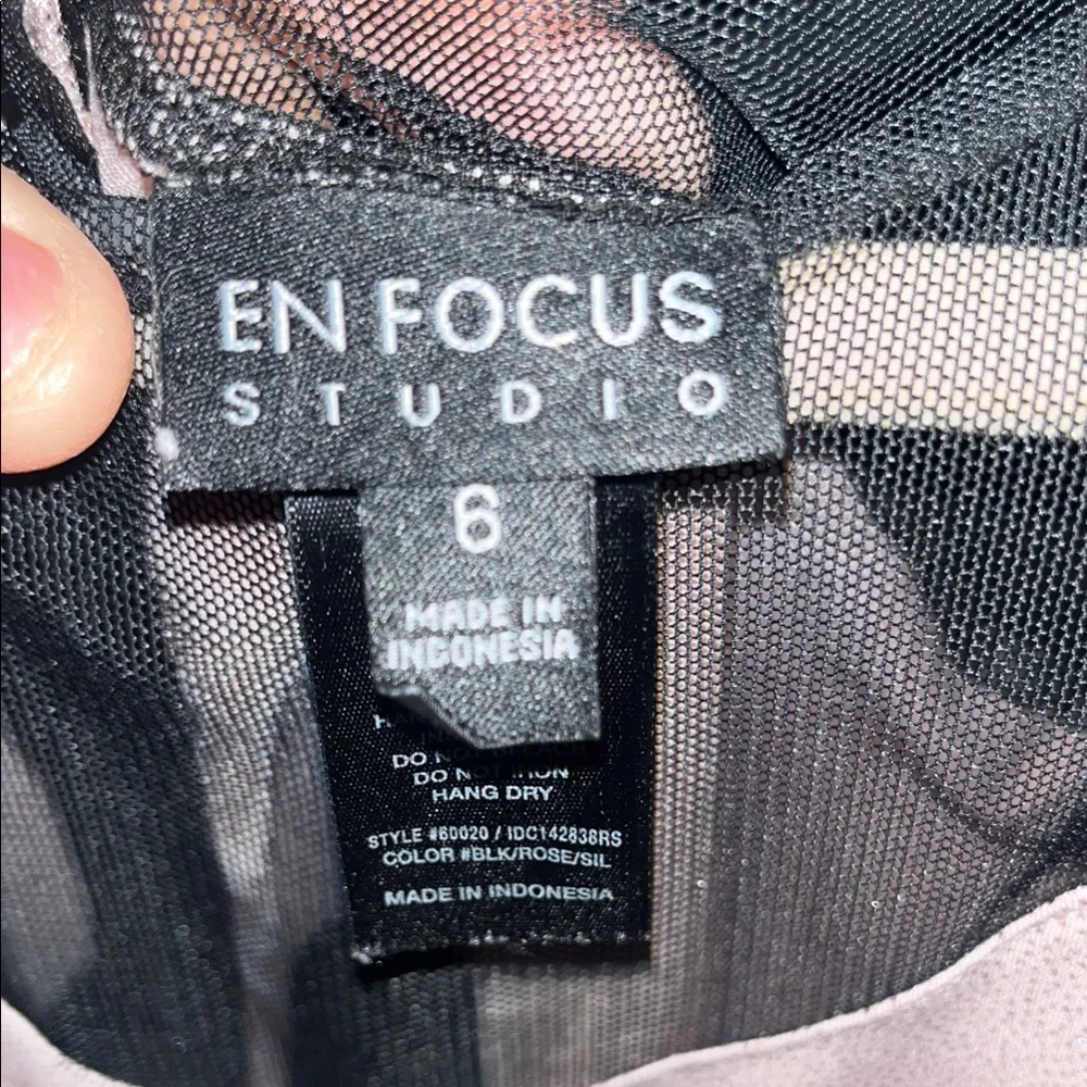 Black and tanish pink Sleeveless Romper by Enfocus Studio - Picture 13 of 13